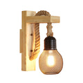 RAVENWOOD RUSTIC IRON AND HEMP ROPE WALL LANTERN