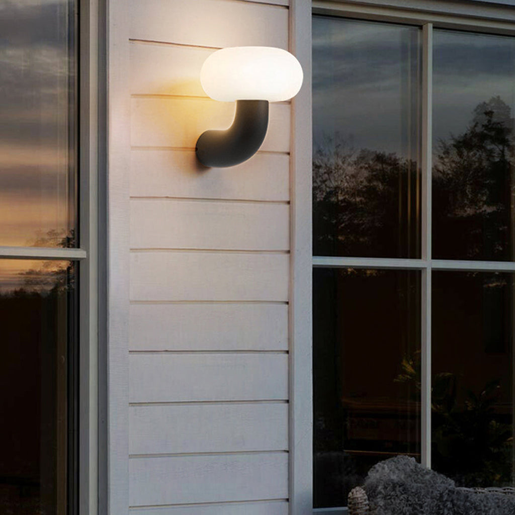 RAVENWOOD BLACK OUTDOOR ILLUMINATOR WITH WATER-RESISTANT DESIGN