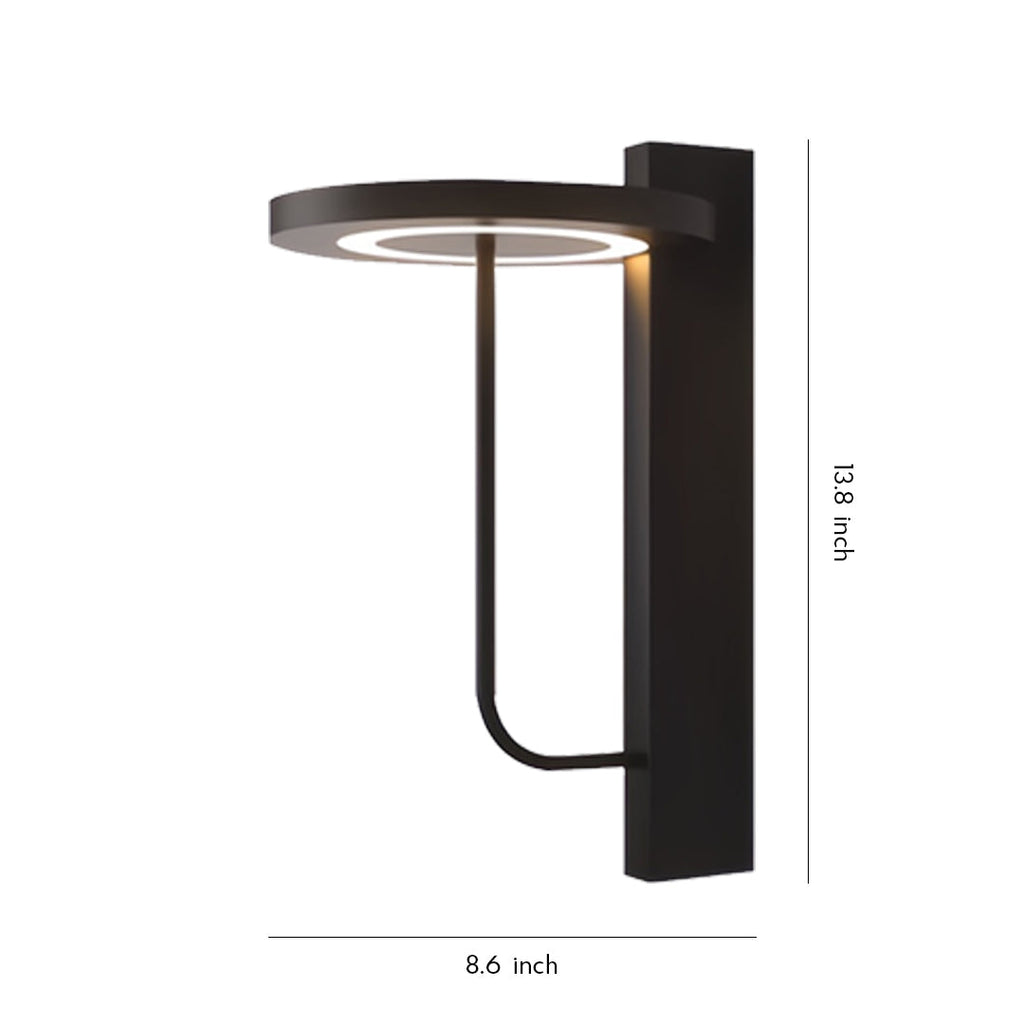 BLACKWOOD RUSTIC OUTDOOR WALL LANTERN