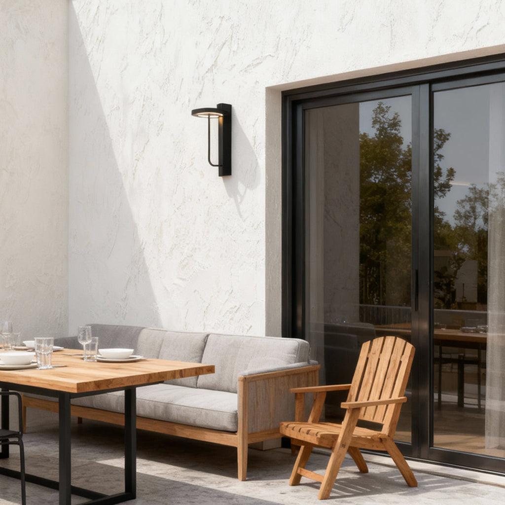 BLACKWOOD RUSTIC OUTDOOR WALL LANTERN