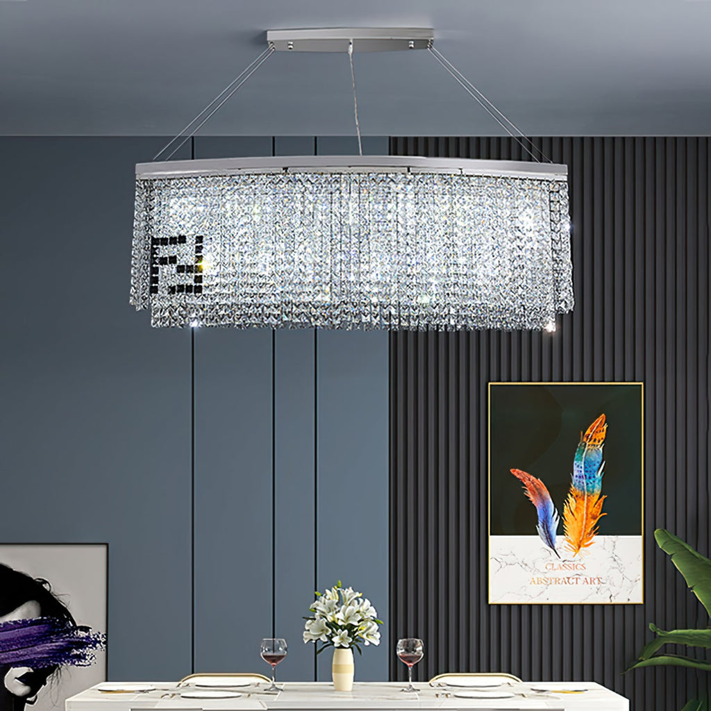 Wilhelmina Prism Rectangular Light Fixture