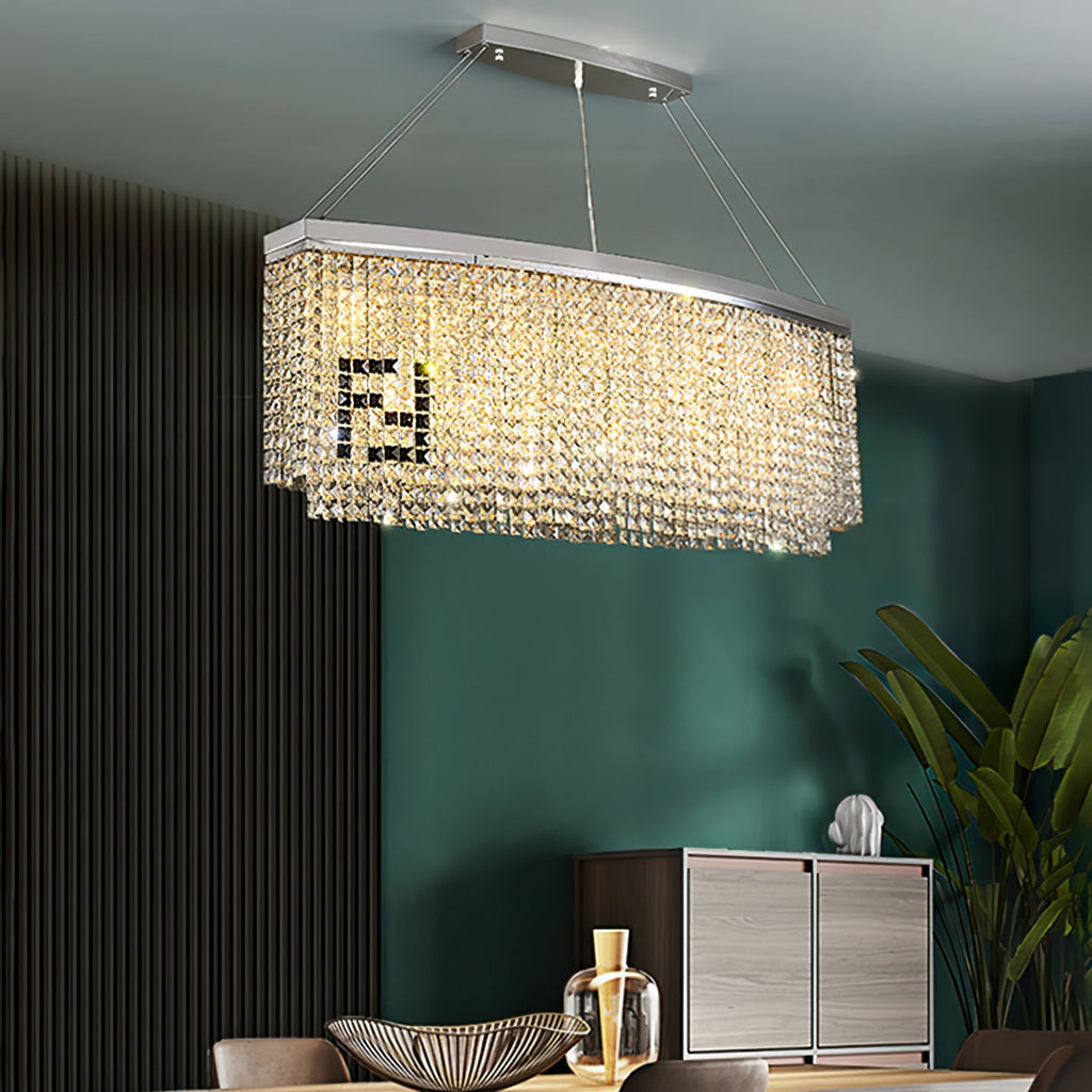 Wilhelmina Prism Rectangular Light Fixture