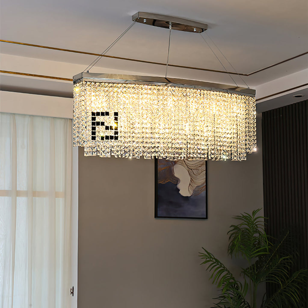 Wilhelmina Prism Rectangular Light Fixture
