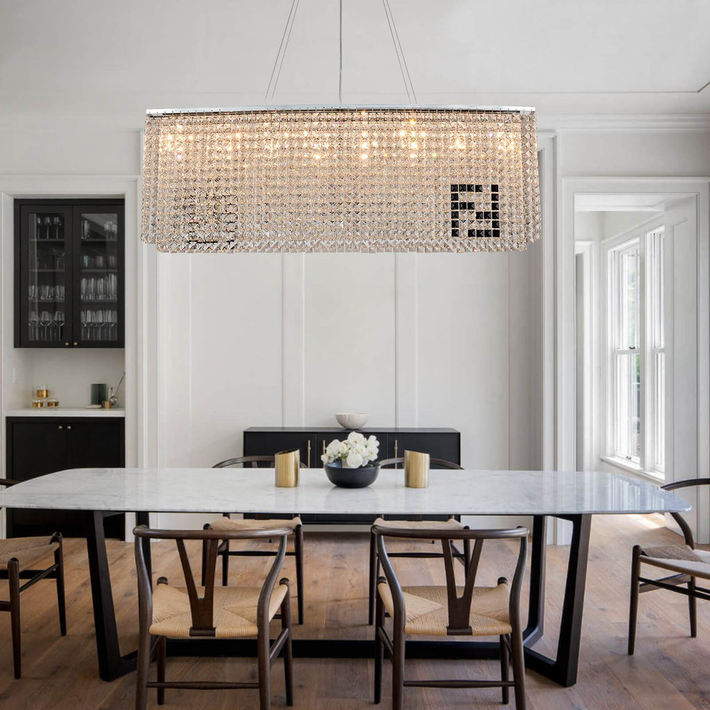 Wilhelmina Prism Rectangular Light Fixture