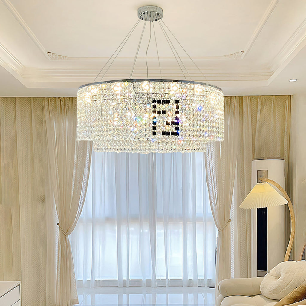 CARLETON CRYSTAL ORB CEILING LUMINAIRE
