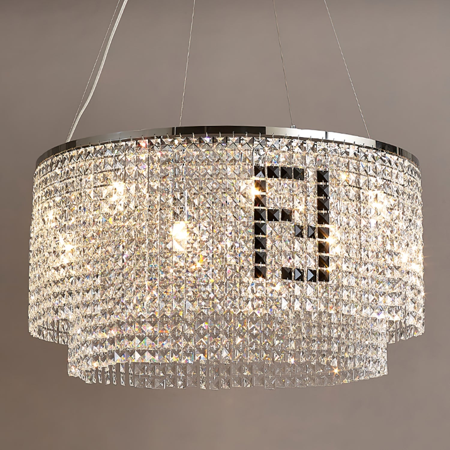 CARLETON CRYSTAL ORB CEILING LUMINAIRE