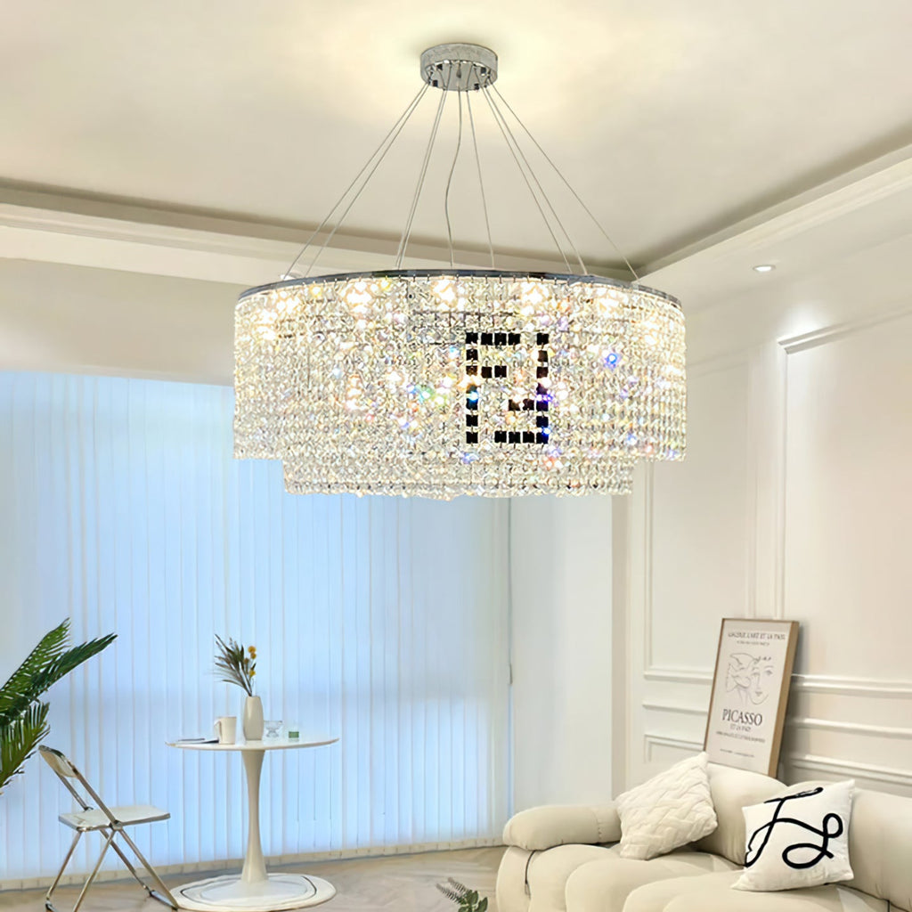CARLETON CRYSTAL ORB CEILING LUMINAIRE