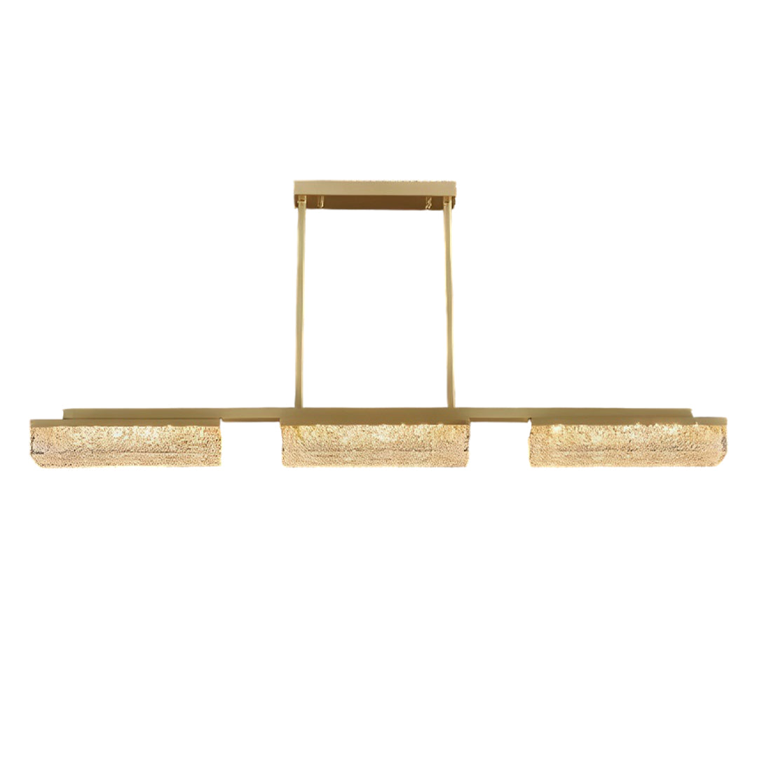 DEVERA COPPER TRIO TEMPERATURE ISLAND PENDANT LIGHT