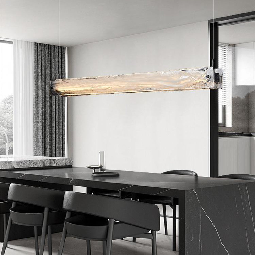 FENWICK CLEAR GLASS ISLAND PENDANT LAMP