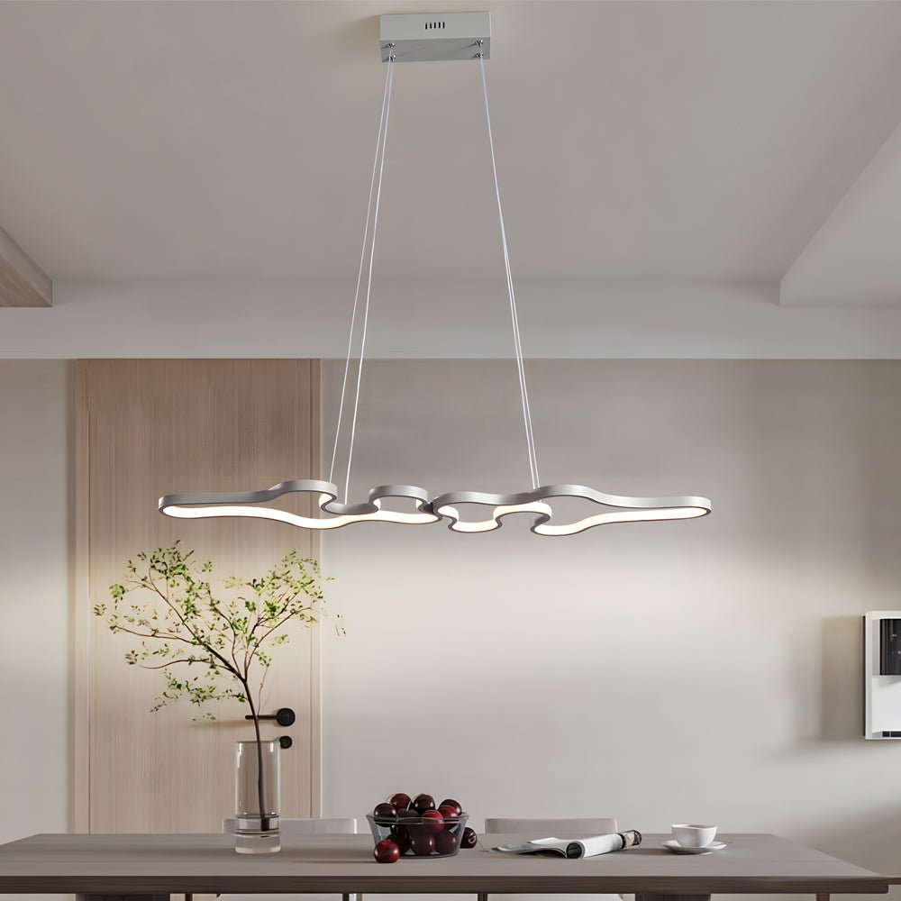 WINDSOR HORIZON LED PENDANT LUMINAIRE: Contemporary Suspension Light for Dining Spaces