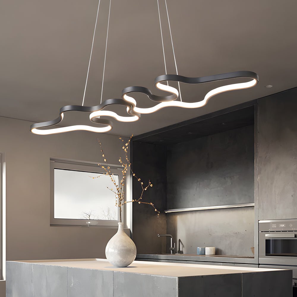WINDSOR HORIZON LED PENDANT LUMINAIRE: Contemporary Suspension Light for Dining Spaces