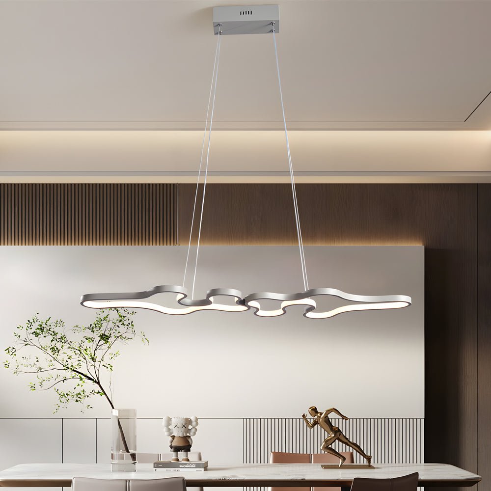 WINDSOR HORIZON LED PENDANT LUMINAIRE: Contemporary Suspension Light for Dining Spaces