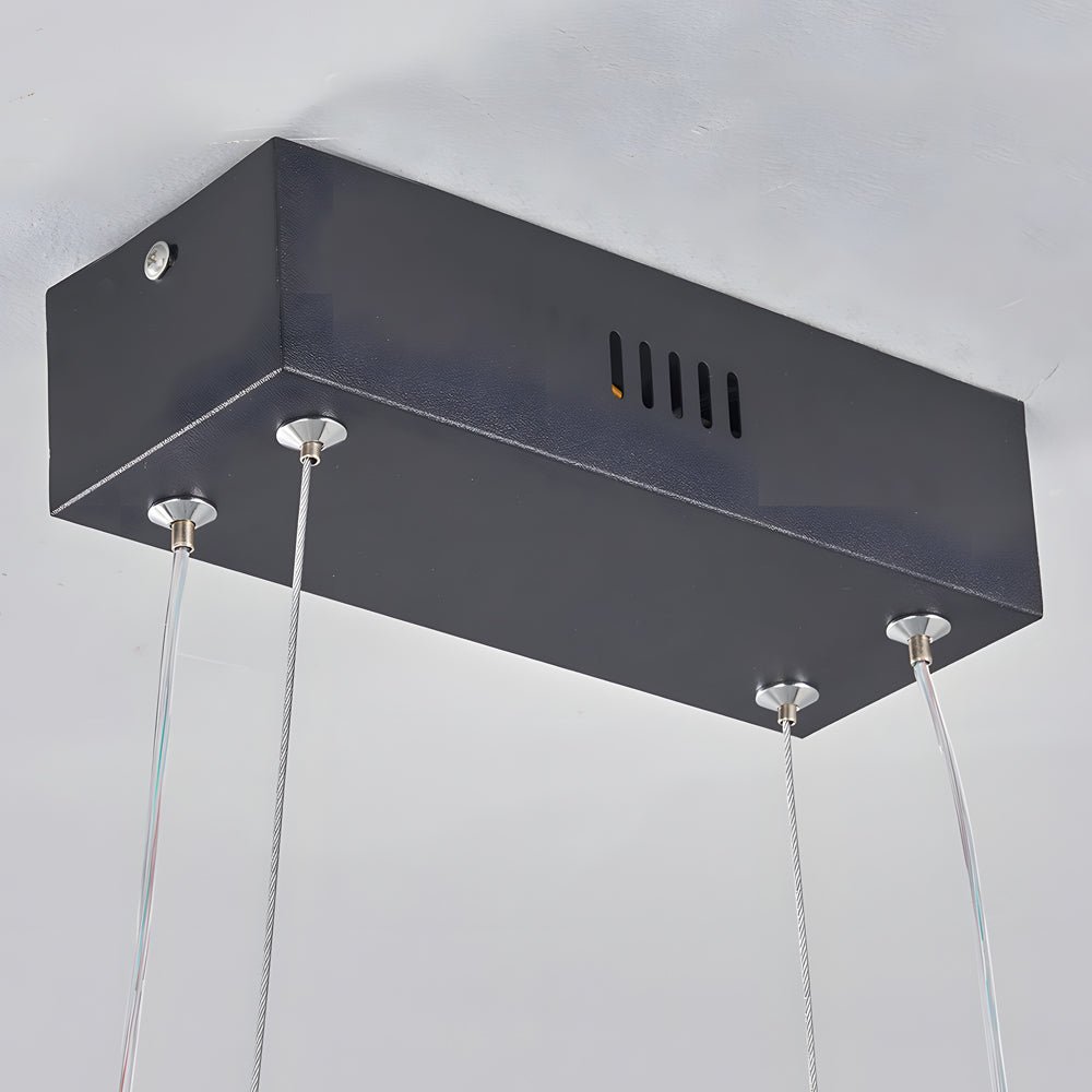WINDSOR HORIZON LED PENDANT LUMINAIRE: Contemporary Suspension Light for Dining Spaces