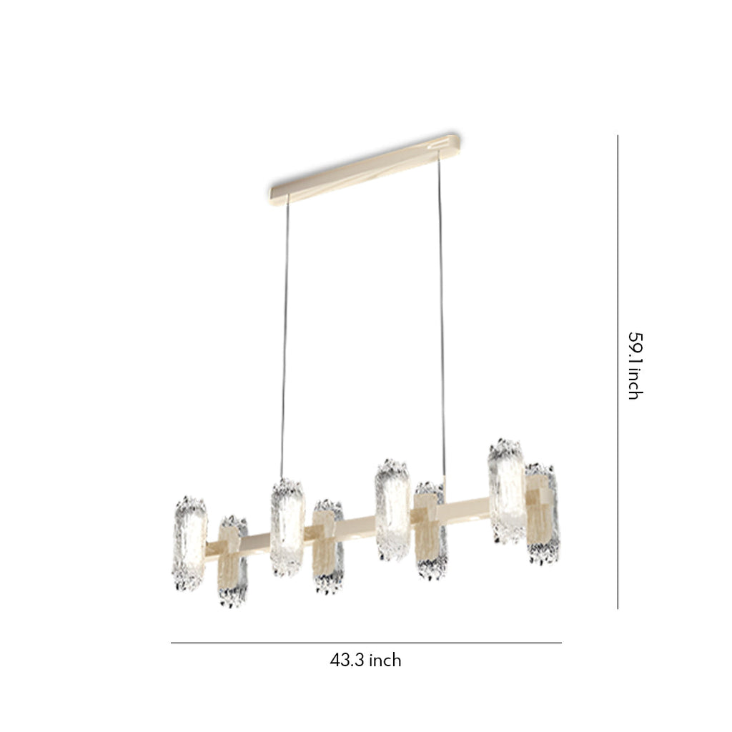 WINTHORPE METAL SCULPTURAL CEILING LUMINAIRE