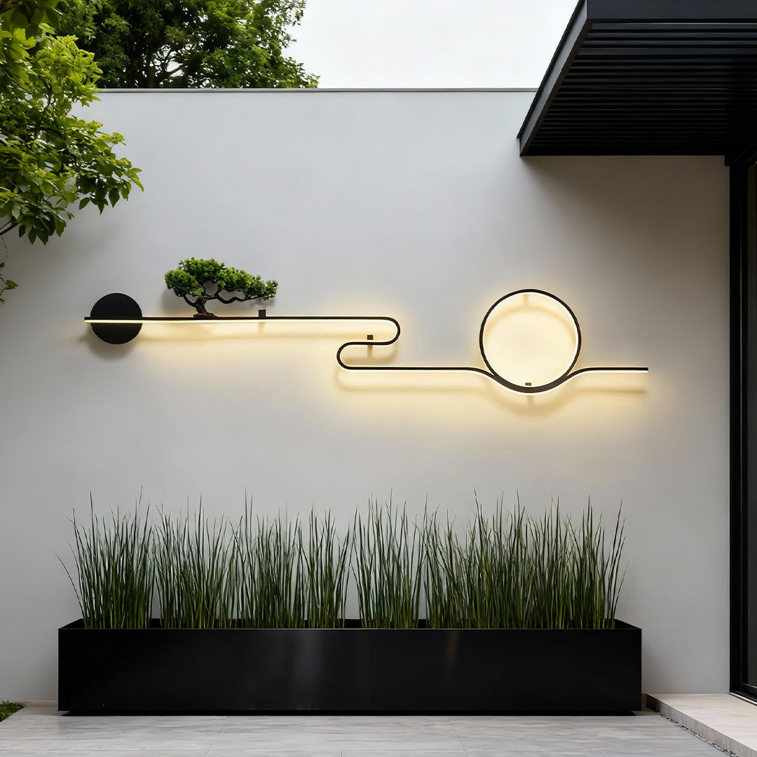WINTERBOURNE VINTAGE FOREST LED OUTDOOR SCONCE