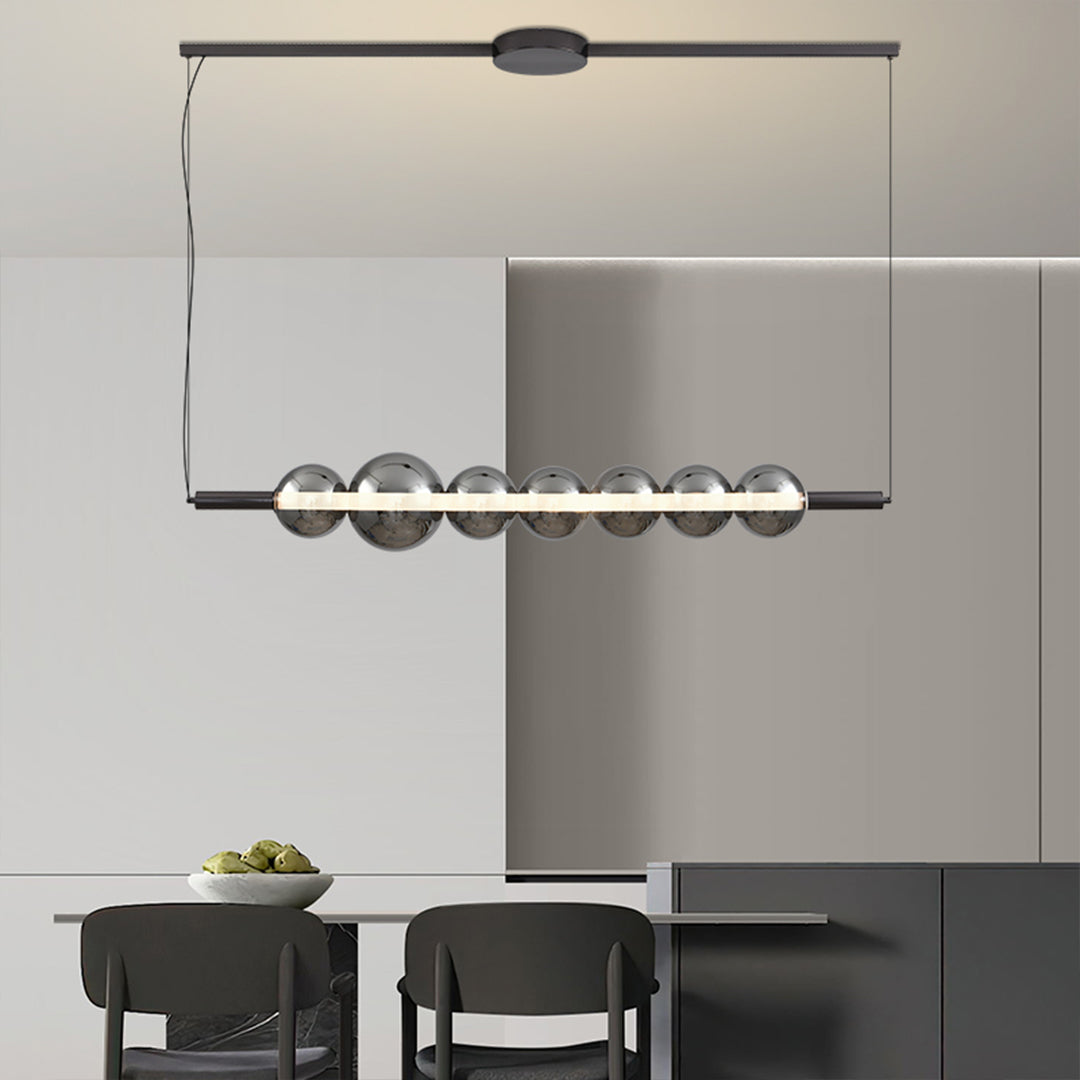 WINTHROP SILVER RADIANCE PENDANT FOR KITCHEN ISLAND