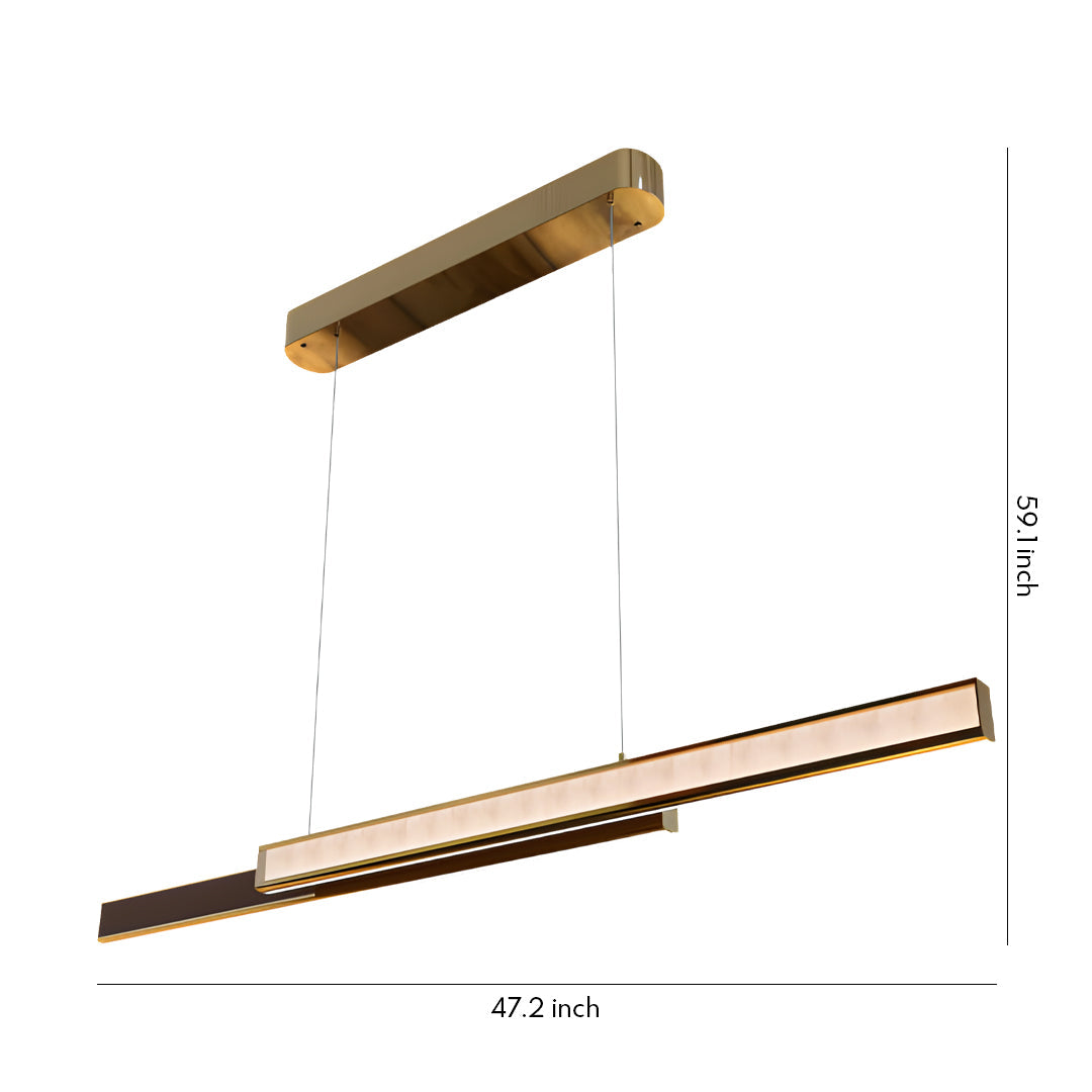 WINTHROP LINEAR EYE-SOOTHING SUSPENSION LAMP