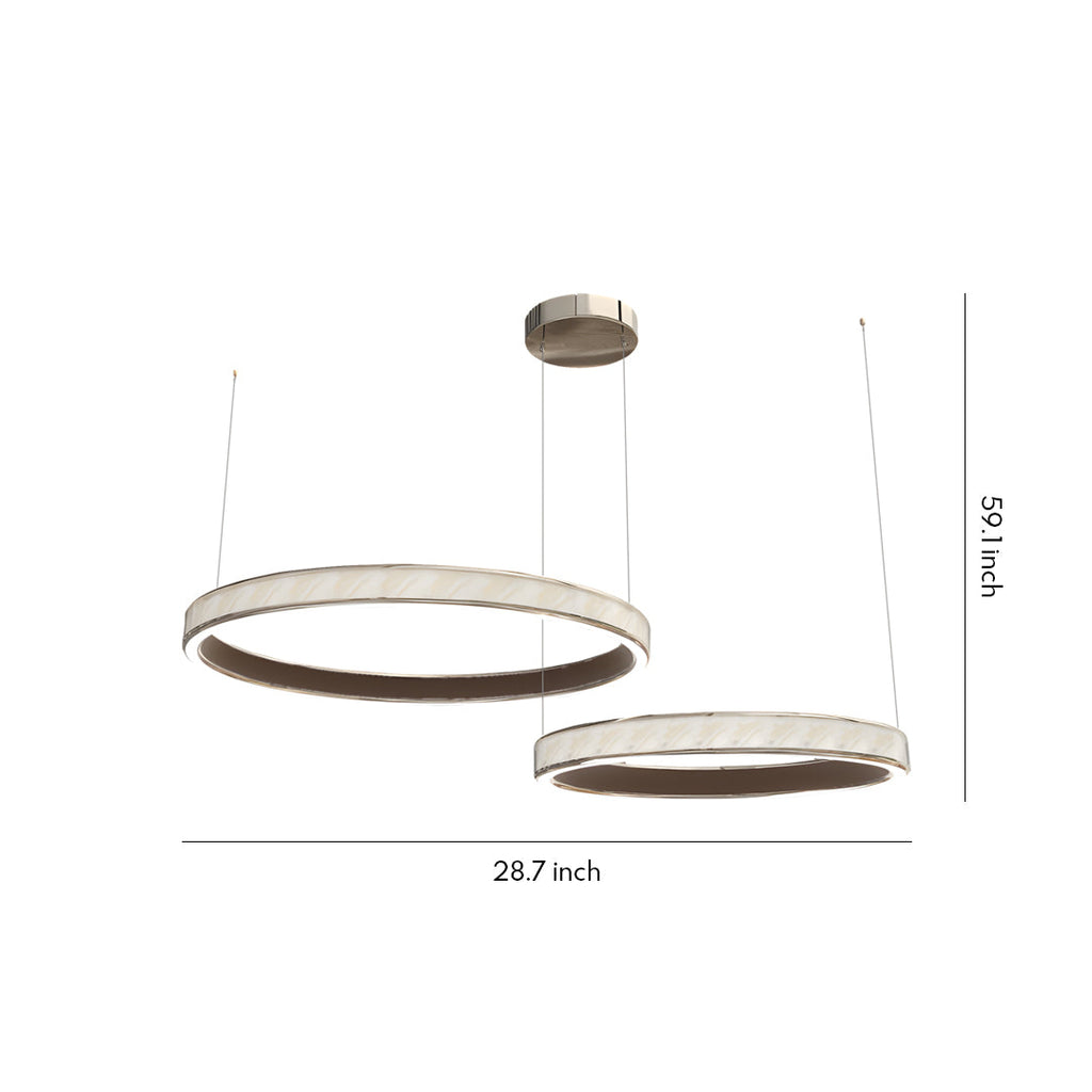 VANDERBILT LUMINOUS ORB CEILING FIXTURE