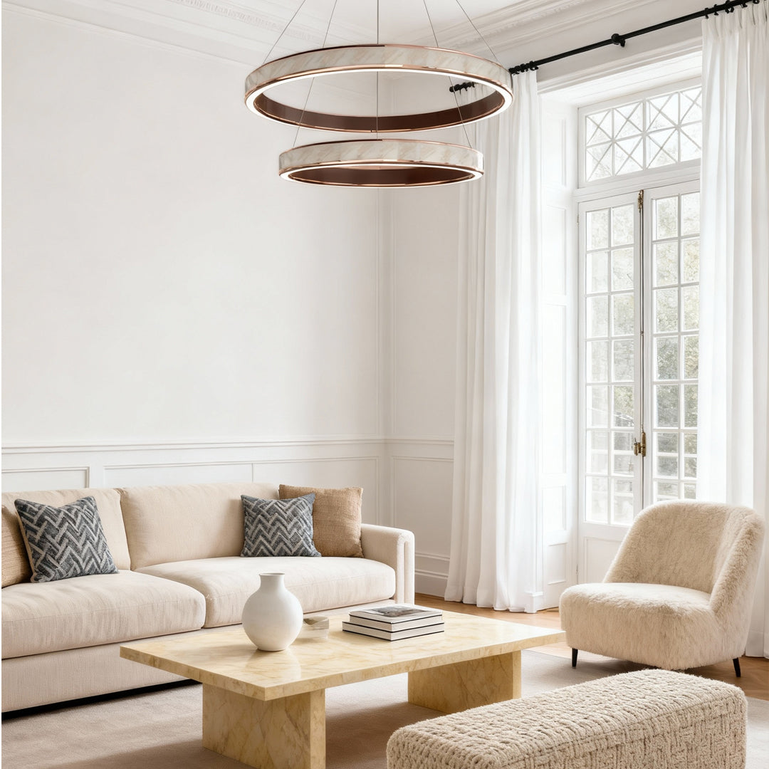 VANDERBILT LUMINOUS ORB CEILING FIXTURE