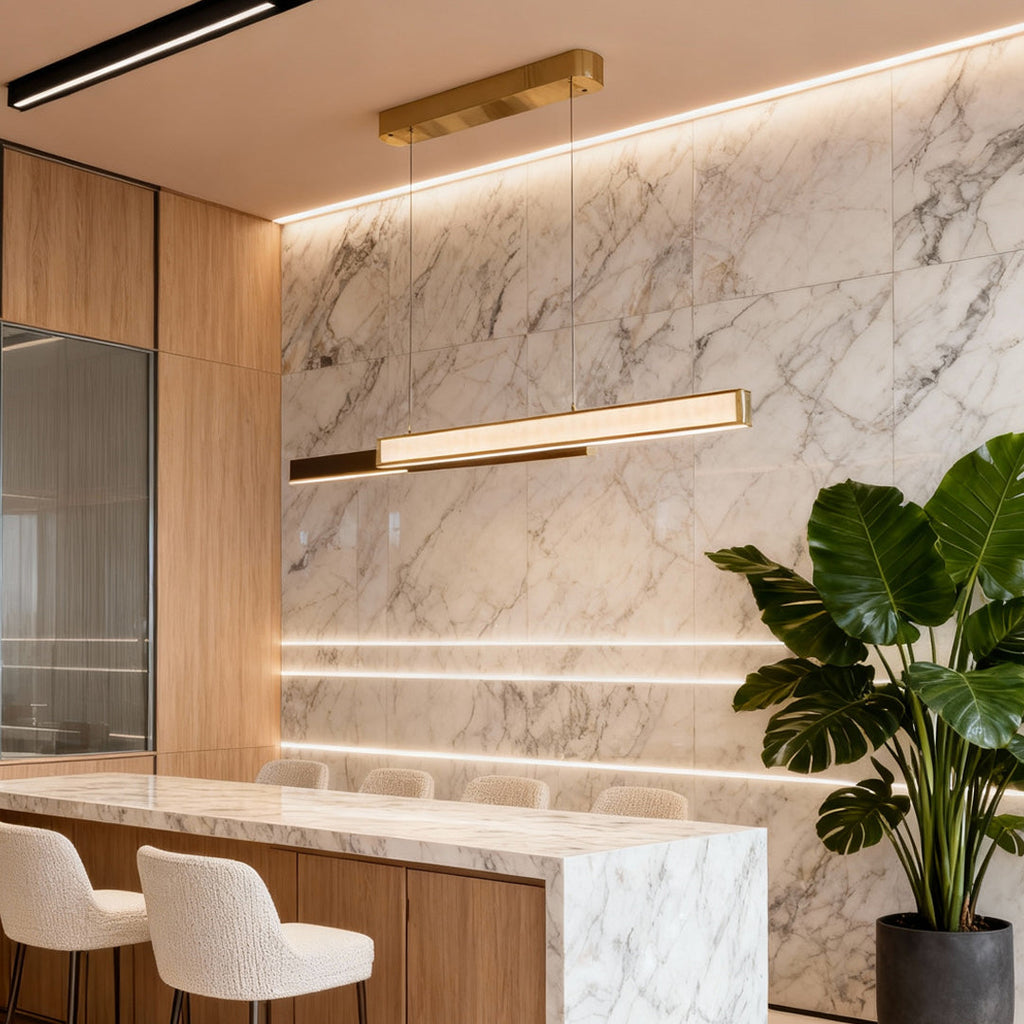 WINTHROP LINEAR EYE-SOOTHING SUSPENSION LAMP