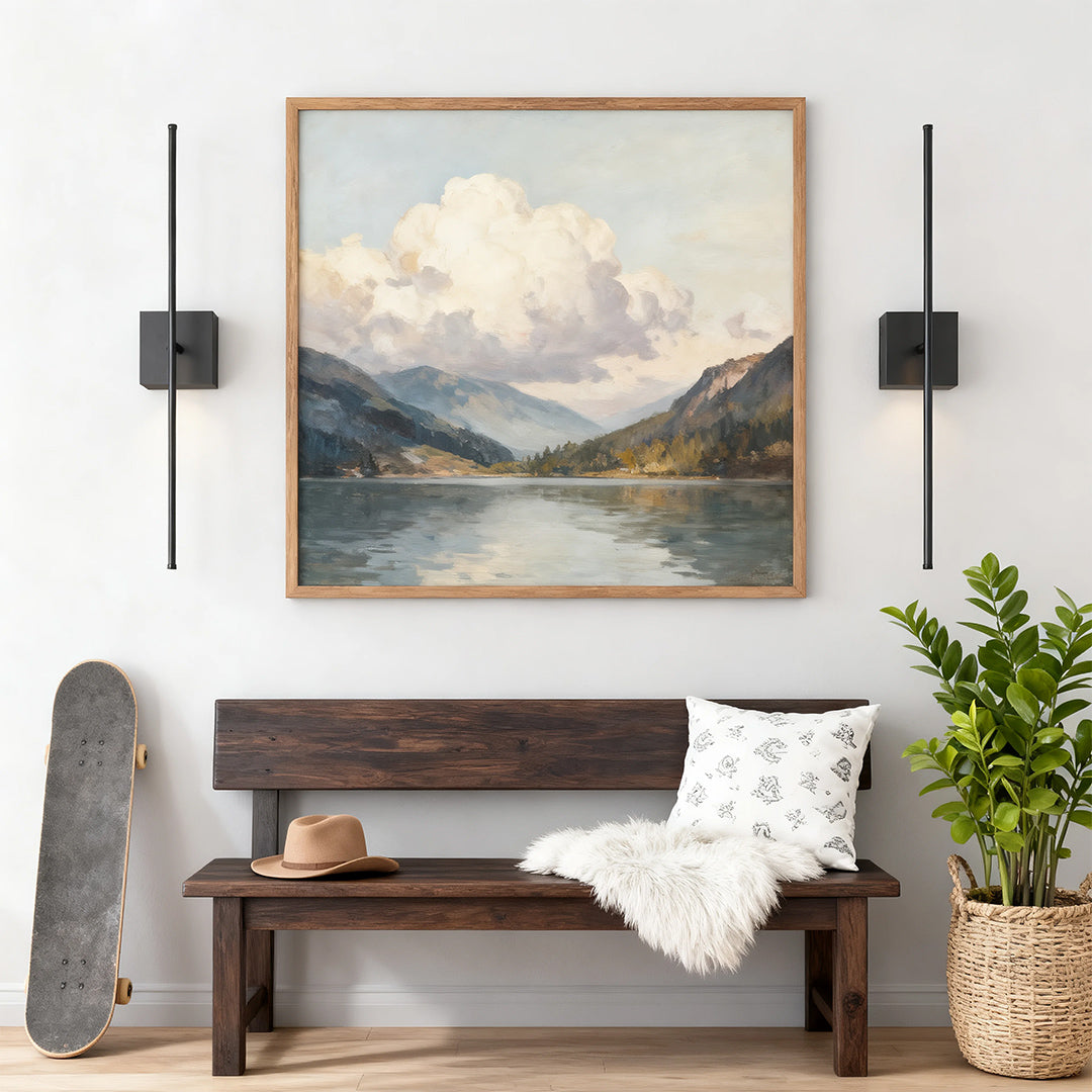 WINTHROP BLACK IRON WIRELESS LED WALL SCONCE