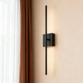 WINTHROP BLACK IRON WIRELESS LED WALL SCONCE
