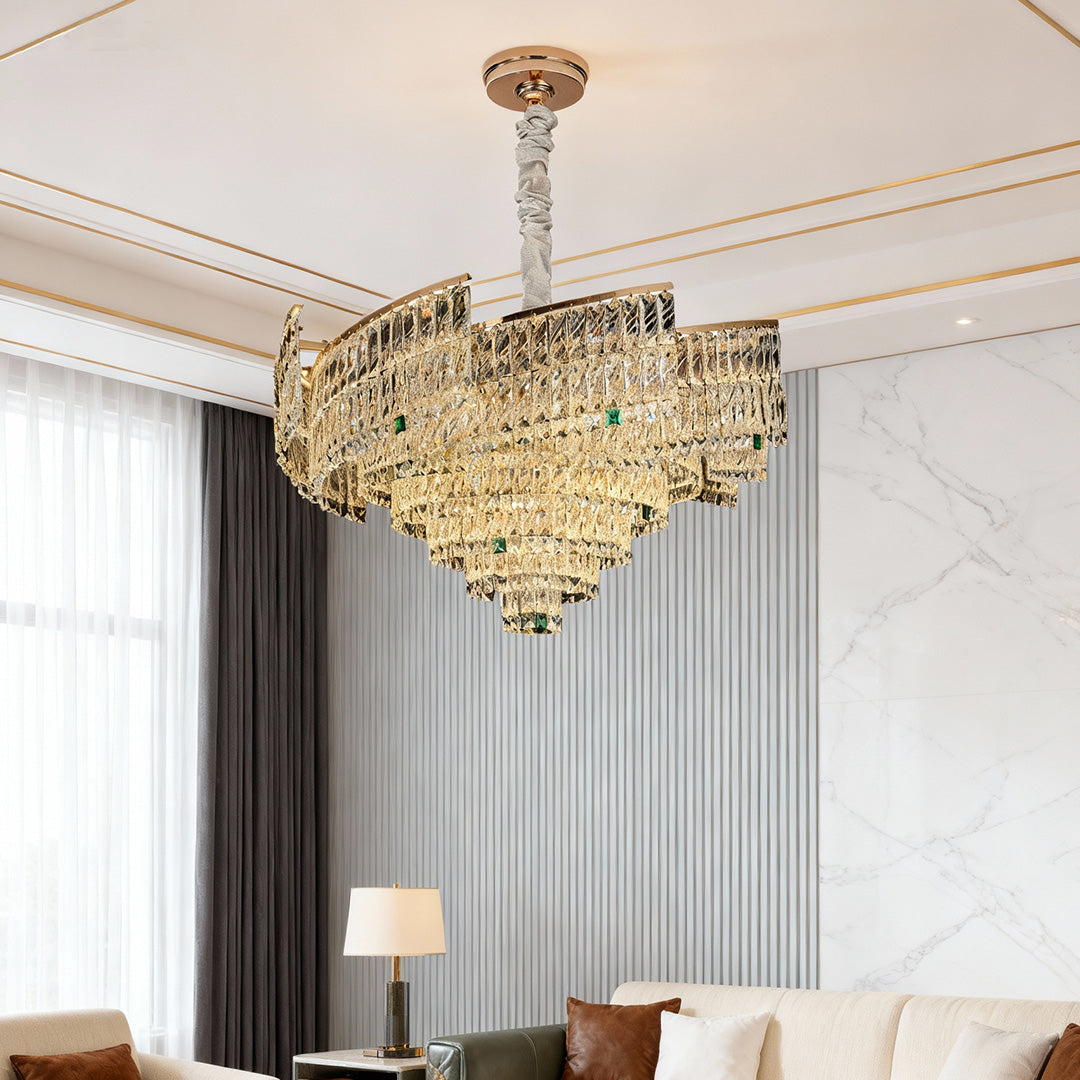 RAVENSHIRE CRYSTAL DROPLET CEILING LANTERN