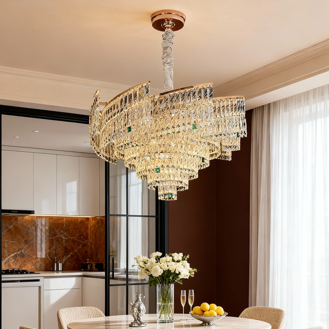 RAVENSHIRE CRYSTAL DROPLET CEILING LANTERN