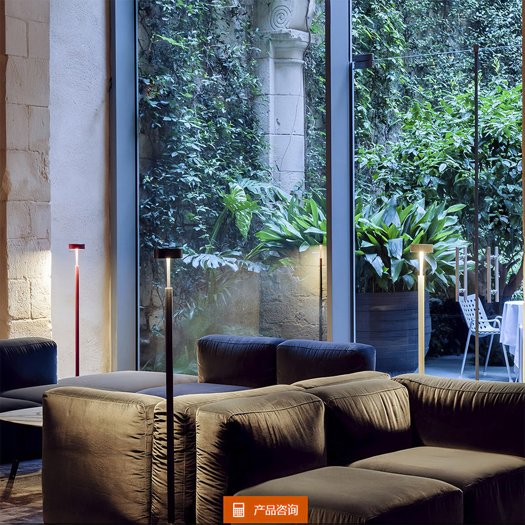 WINTHROP MODERN DIMMER POLE LAMP FOR READING