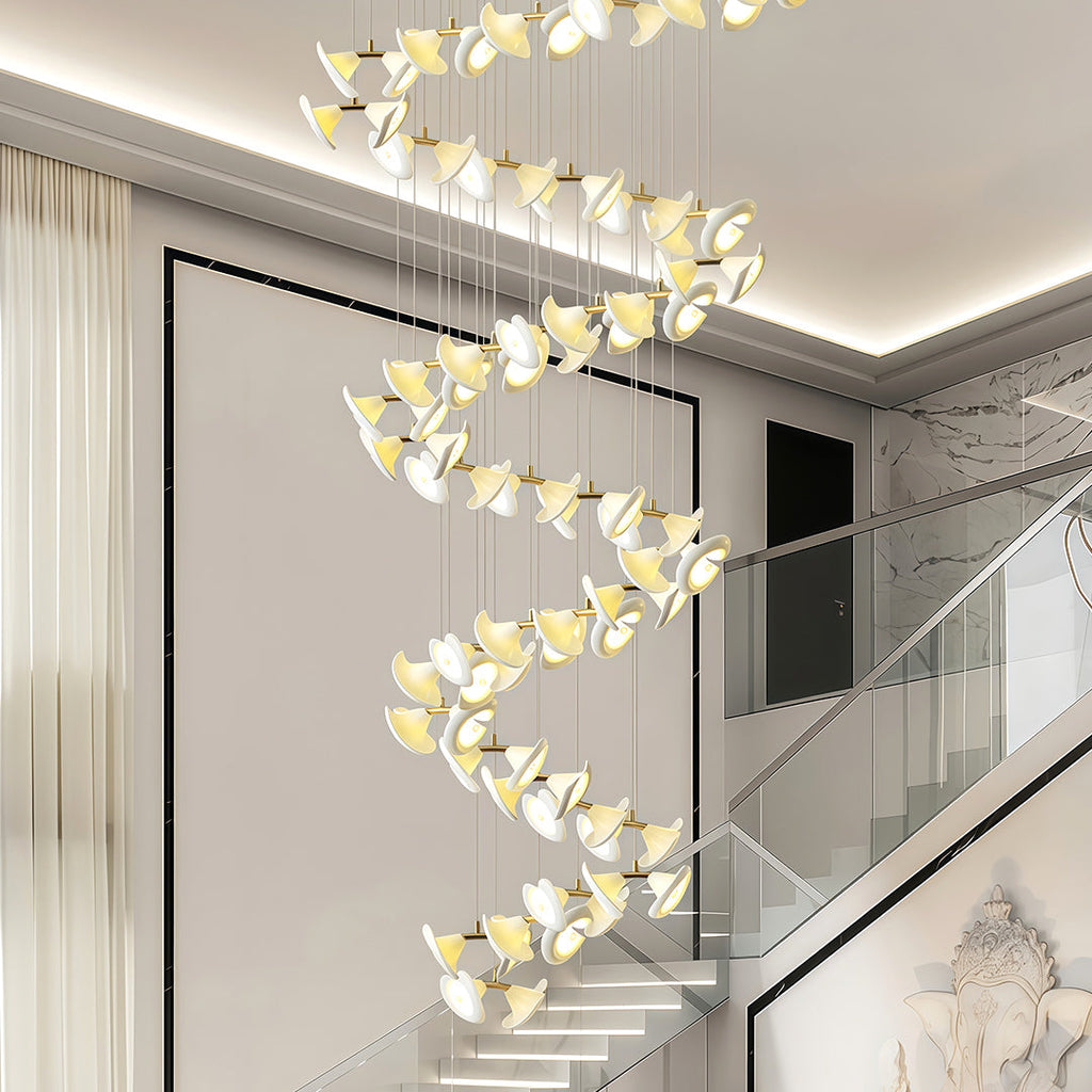 WINDSOR TULIP CERAMIC CEILING LANTERN