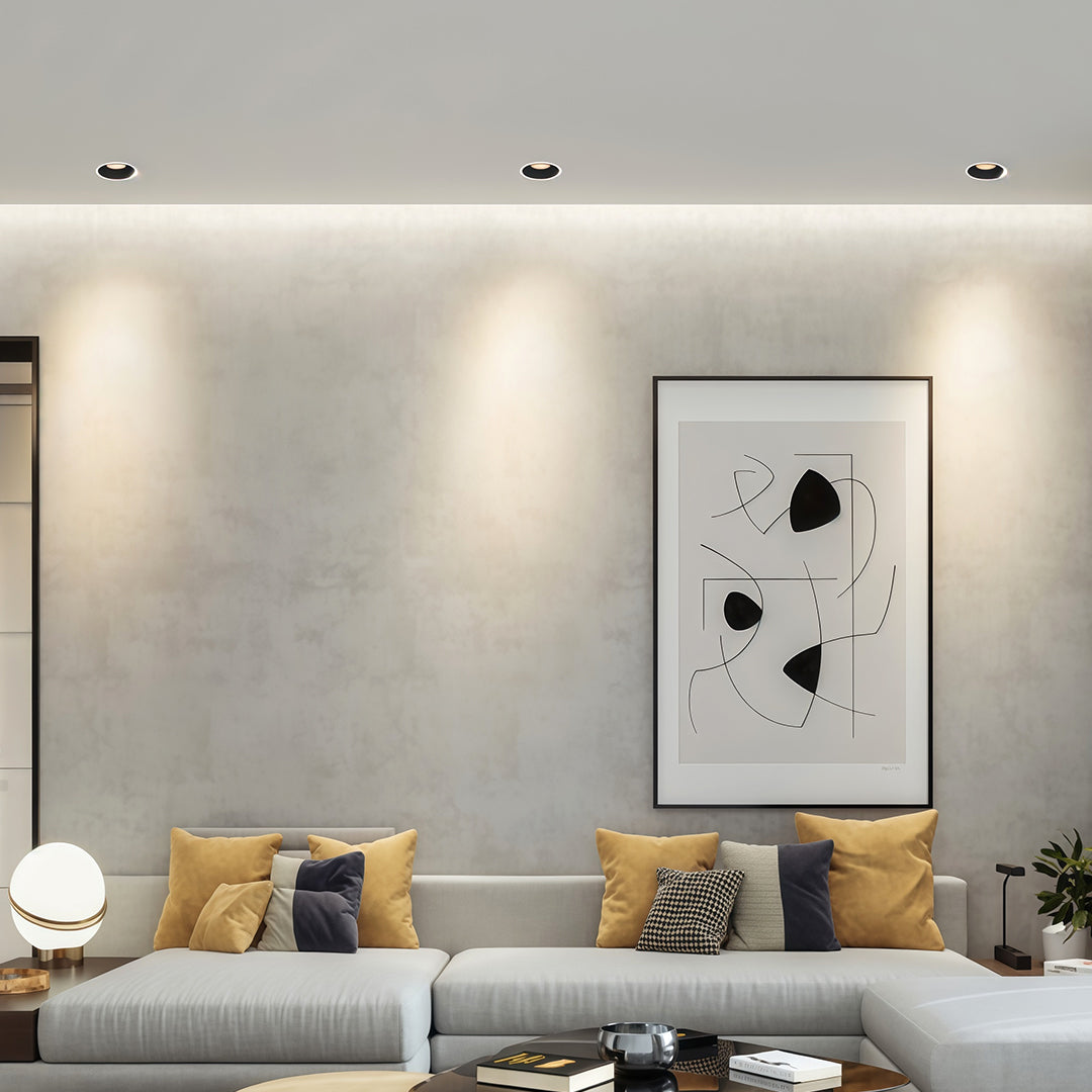 THORNBURY ALUMINUM RECESSED LED DOWNLIGHT WITH ANTI-GLARE TECHNOLOGY