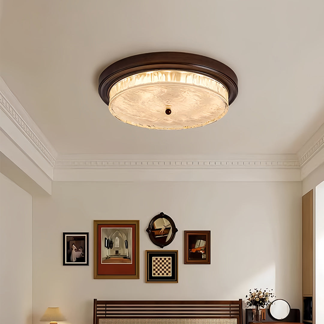 FENWICK WOODEN ROUNDEL CEILING ILLUMINATOR