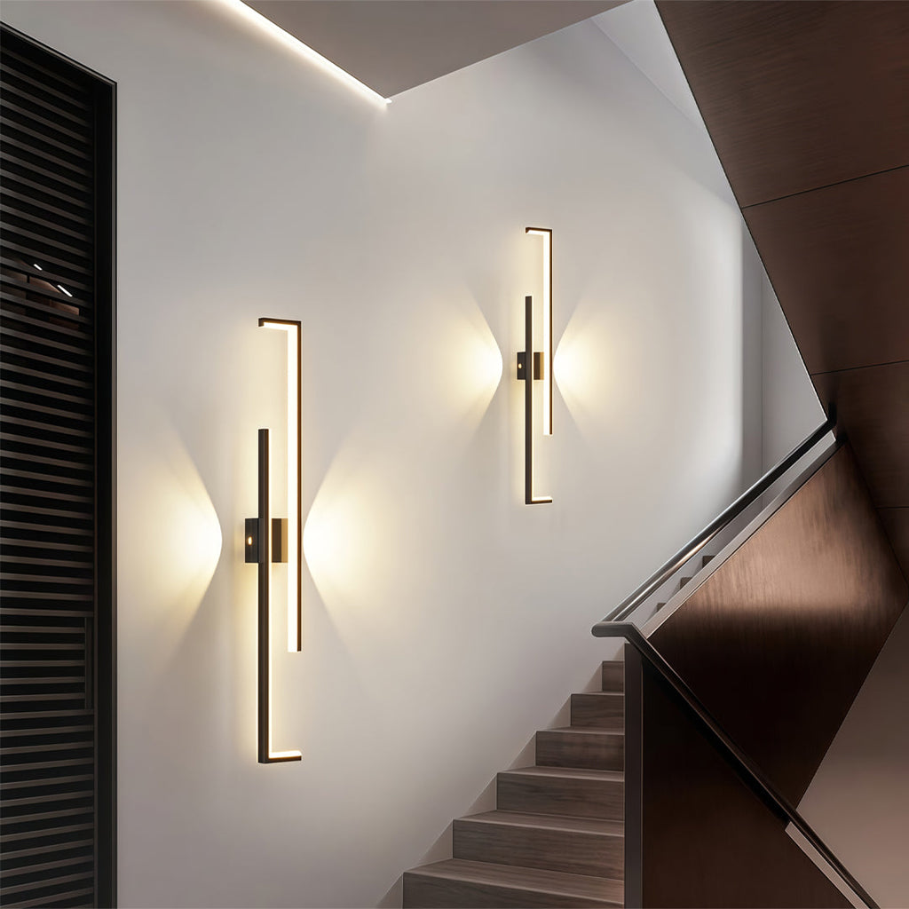 WINTHROP SLIM IRON LED WALL LANTERN