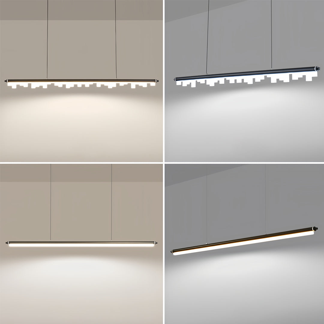 RAVENHALL BLACK METAL LINEAR CEILING LIGHT