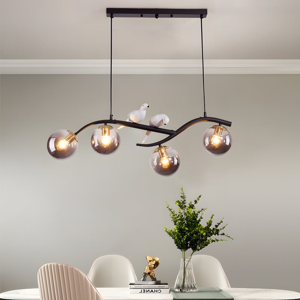 WINTERBOURNE BRANCHING AVIAN 3-TIER DIMMABLE CHANDELIER