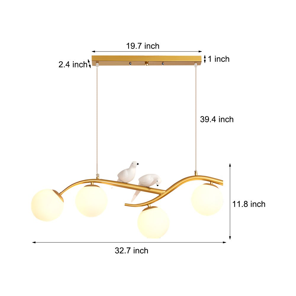 WINTERBOURNE BRANCHING AVIAN 3-TIER DIMMABLE CHANDELIER