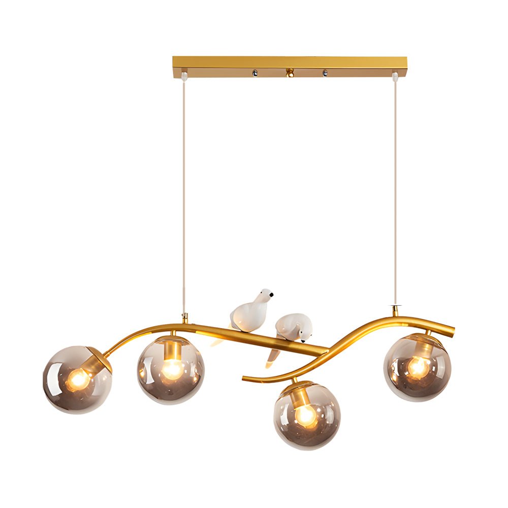 WINTERBOURNE BRANCHING AVIAN 3-TIER DIMMABLE CHANDELIER