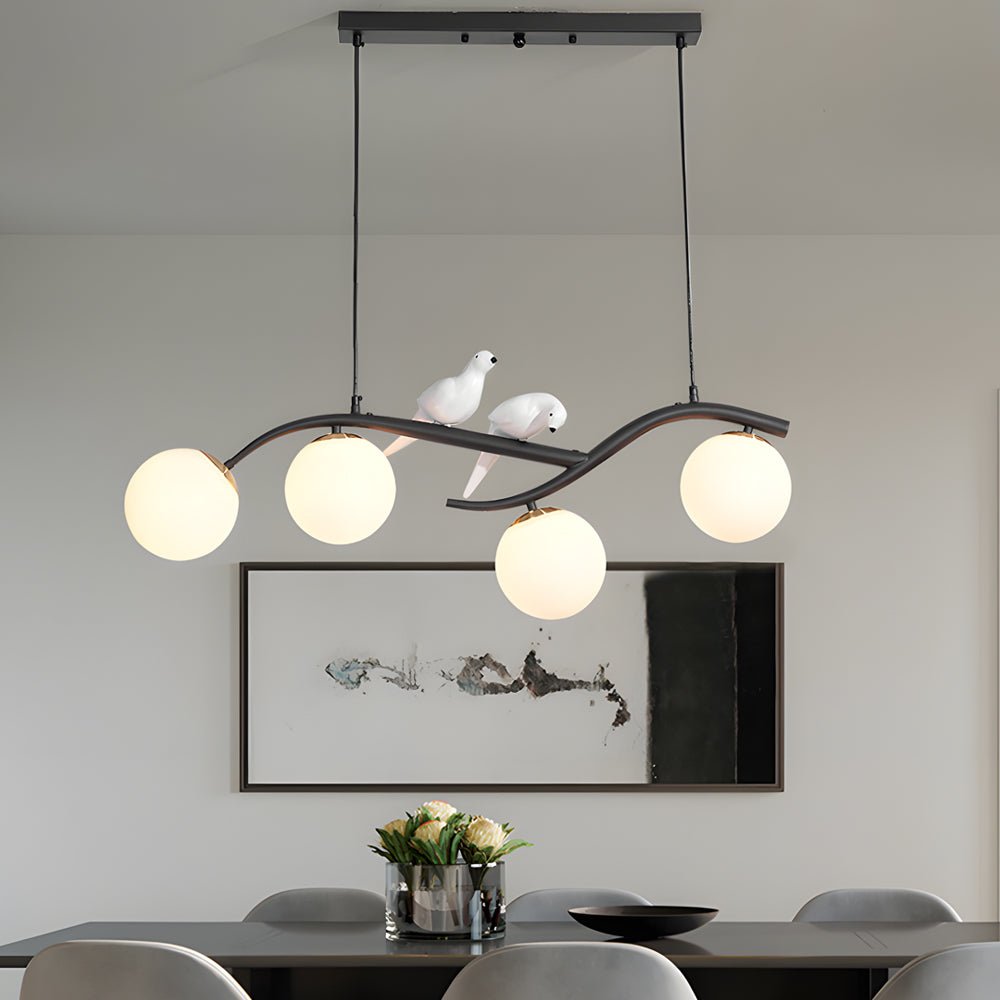 WINTERBOURNE BRANCHING AVIAN 3-TIER DIMMABLE CHANDELIER