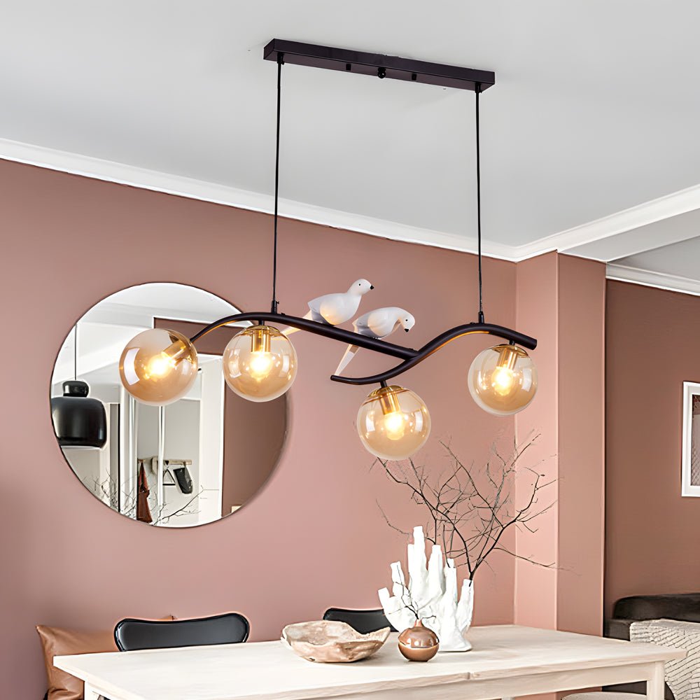 WINTERBOURNE BRANCHING AVIAN 3-TIER DIMMABLE CHANDELIER