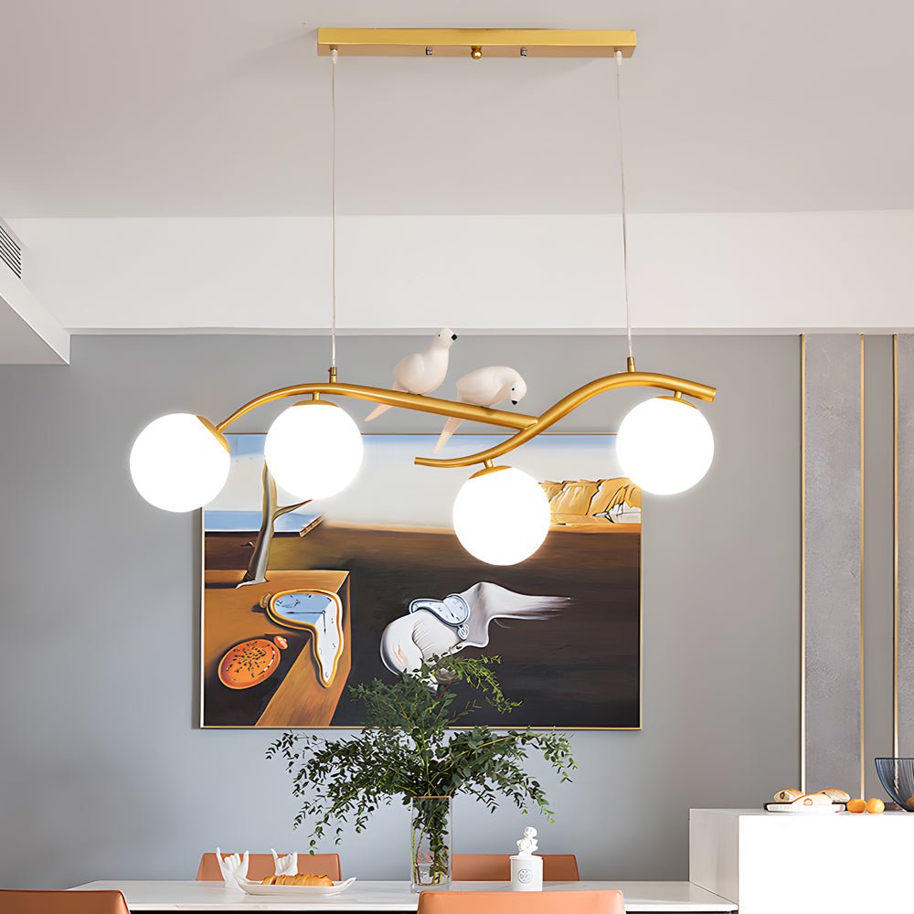 WINTERBOURNE BRANCHING AVIAN 3-TIER DIMMABLE CHANDELIER