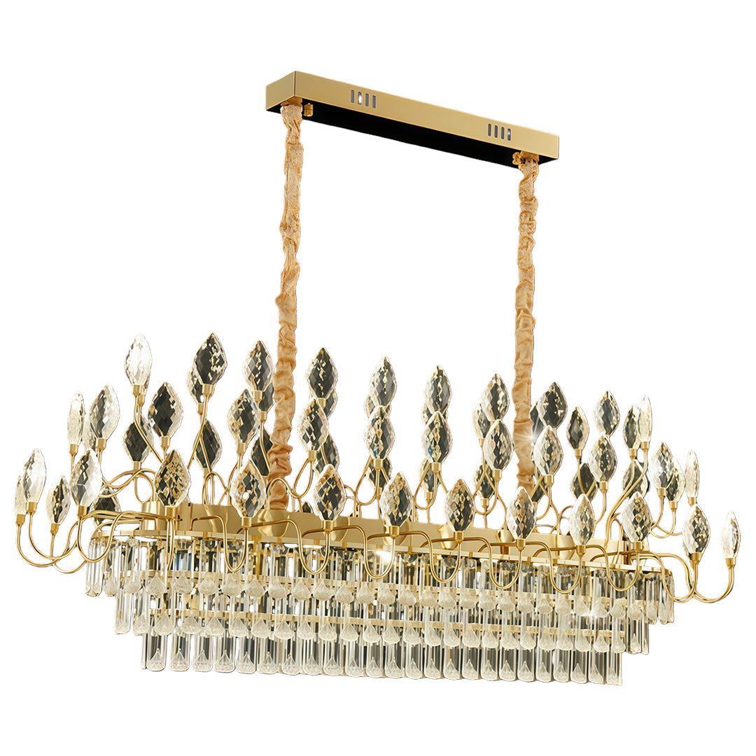 VERDANTIA CRYSTAL ENCRUSTED CEILING LANTERN