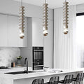 WINCHESTER WHIRL METAL SPIRAL PENDANT LIGHT