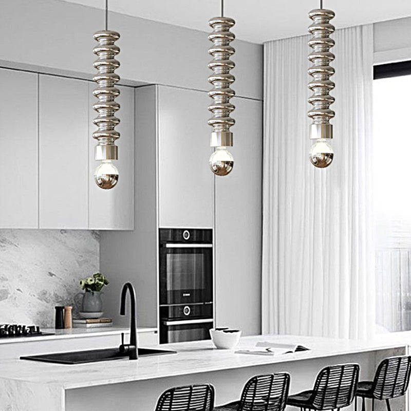 WINCHESTER WHIRL METAL SPIRAL PENDANT LIGHT