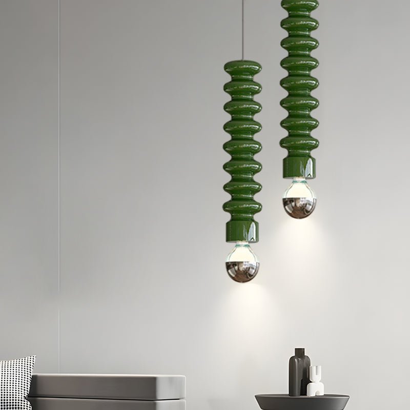 WINCHESTER WHIRL METAL SPIRAL PENDANT LIGHT