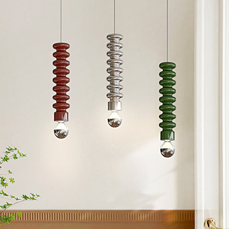 WINCHESTER WHIRL METAL SPIRAL PENDANT LIGHT