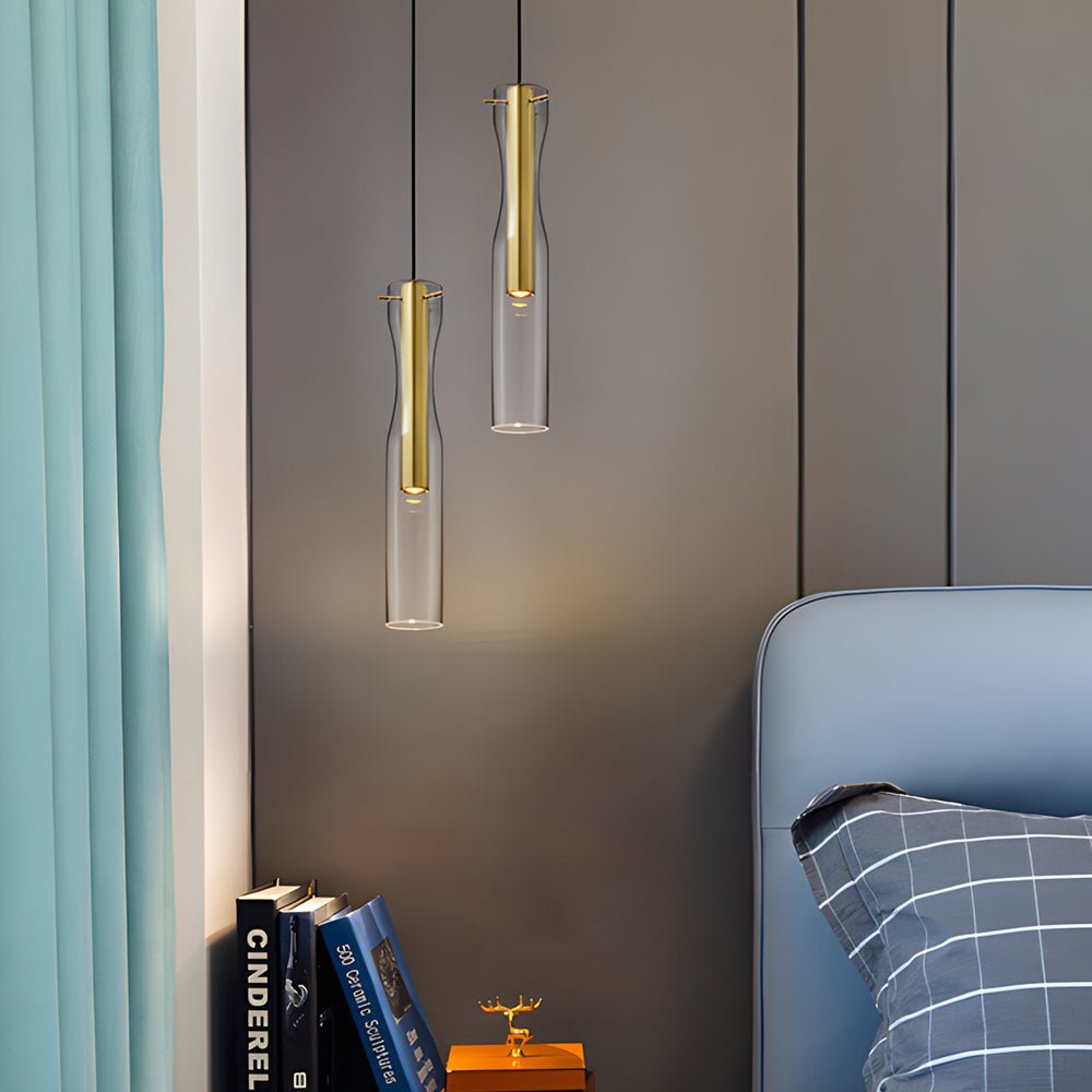 WINTERBOURNE GLASS TRIO DIMMABLE PENDANT LIGHT