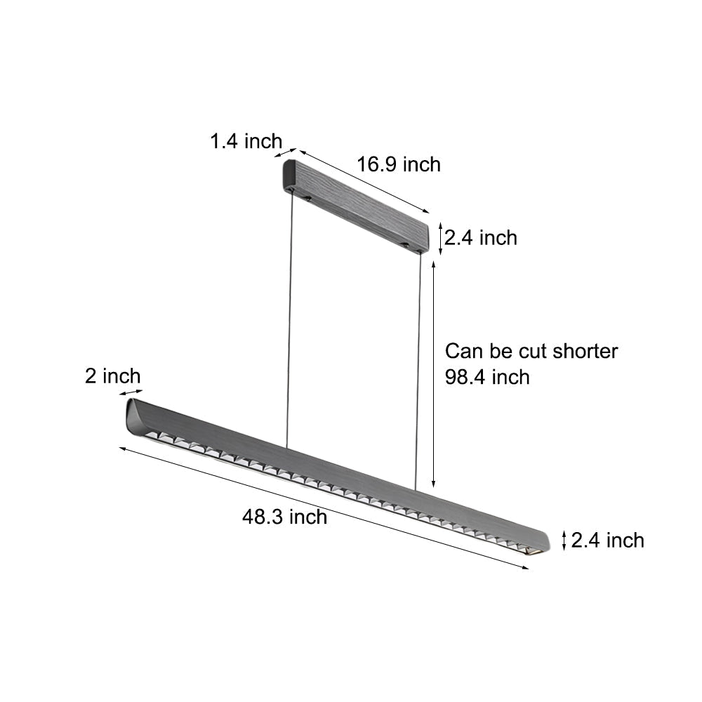 WINCHESTER SLIM ALUMINUM ISLAND LIGHTING PENDANT