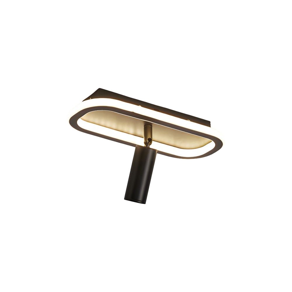 WINCHESTER RECTANGULAR LED CEILING LUMINAIRE WITH FOCAL SPOTLIGHT