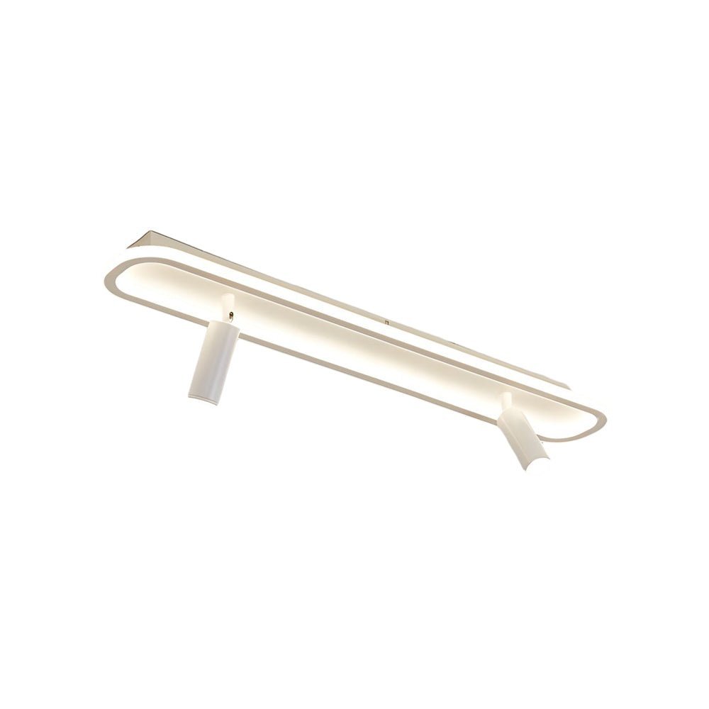 WINCHESTER RECTANGULAR LED CEILING LUMINAIRE WITH FOCAL SPOTLIGHT