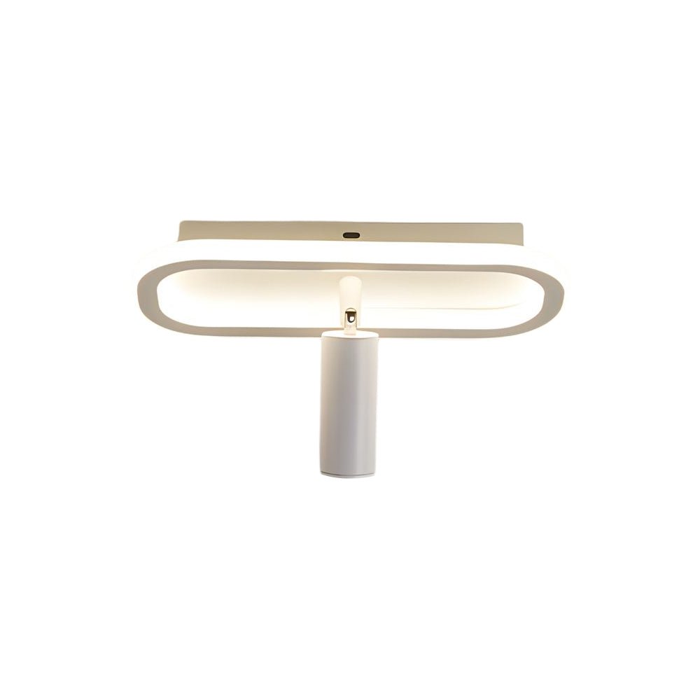 WINCHESTER RECTANGULAR LED CEILING LUMINAIRE WITH FOCAL SPOTLIGHT